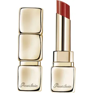 Guerlain KissKiss Shine Bloom Lipstick 521 KISS TO SAY - Hydrating, Long-lasting, 95% Natural Ingredients