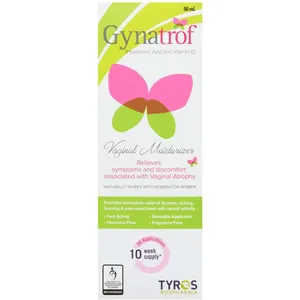 Gynatrof Vaginal Moisturizer with Hyaluronic Acid & Vitamin E for Instant Relief from Dryness