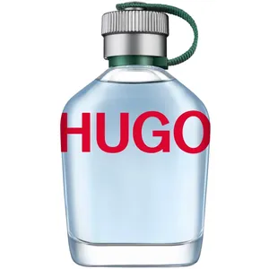 HUGO Man Eau de Toilette for Men - Fresh Green Apple & Earthy Fir Balsam - Sleek Design