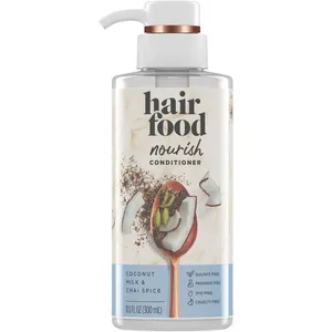 Hair Food Coconut & Chai Spice Conditioner 300 mL - Nourishing, Sulfate Free, Dye Free Formula
