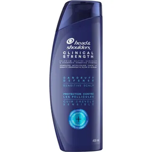 Head & Shoulders Clinical Dandruff Defense Sensitive Shampoo 400ml - Soothing Relief for Irritated Scalp