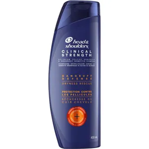 Head & Shoulders Clinical Dry Scalp Rescue Shampoo 400 mL for Dandruff & Flake Relief