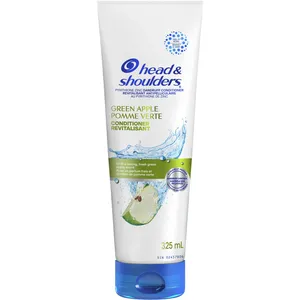 Head & Shoulders Green Apple Anti-Dandruff Conditioner, 325 mL - Flake-Free Nourishing Formula