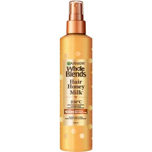Heat Protectant Spray for Damaged Hair, Sulfate Free, Honey Milk, 230C Protection & Anti-Frizz