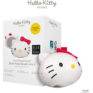 Hello Kitty Sonic Facial Brush 4-in-1 - Starlight - AI-Powered Skin Care Device for Youthful Glow
