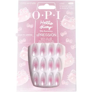Hello Kitty xPRESS/ON Press On Nails - Cute as Ever - Almond Shape, Long Length, 30 Nails Set