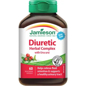 Herbal Diuretic Capsules with Uva Ursi & Buchu - Relief for Edema and Urinary Tract Health