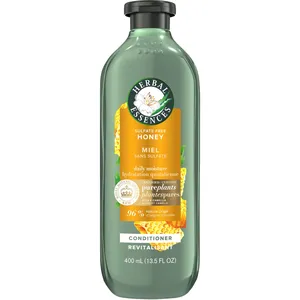 Herbal Essences Honey Daily Moisture Conditioner 400 mL - Nourishing, Sulfate-Free, Lightweight Care