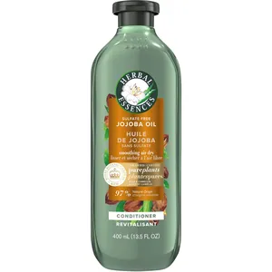 Herbal Essences Jojoba Oil Conditioner 400 mL - Sulfate Free, Smoothing, for Frizzy Hair, All Hair Types