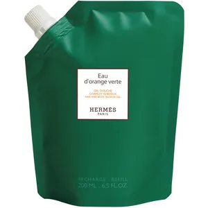 HermÃ¨s Eau d'Orange Verte Hair and Body Shower Gel Refill - Eco-Friendly Formula with Fresh Citrus
