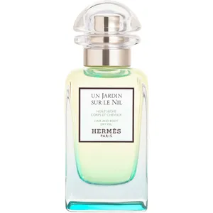 Hermès Un Jardin sur le Nil Hair and Body Dry Oil, 50ml - Luxurious Fragrance, Silky Finish
