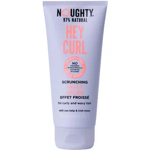 Hey Curl Scrunching Jelly - Lightweight Curl Defining Gel with Sea Botanicals - 97% Natural Ingredients