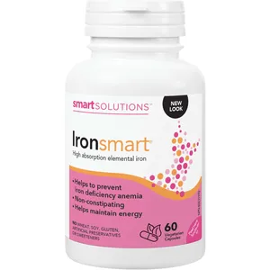 High Absorption Iron Capsules for Women - Prevents Anemia with Non-Constipating Formula