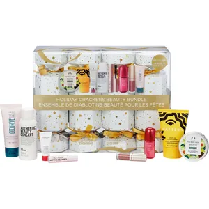 Holiday Crackers Beauty Bundle - 8 Deluxe Samples for Beauty Lovers, Perfect for Parties