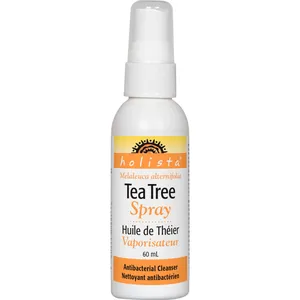 Holista Tea Tree Spray with Peppermint - Antiseptic Relief for Skin Ailments & Insect Repellent