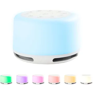 Homedics SoundSpa Sleep Aura - 28 Soothing Sounds, Bluetooth Speaker, 7 Mood Lights, Portable Relaxation