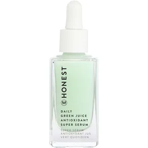 Honest Beauty Daily Green Juice Serum - Antioxidant Super Serum for Healthy, Hydrated Skin