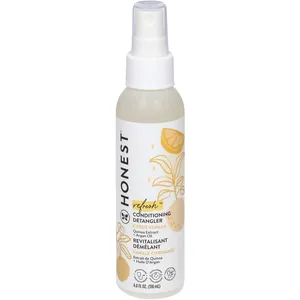 Honest Conditioning Detangler Citrus Vanilla - Tangle-Free, Silky Smooth Hair for Kids & Adults