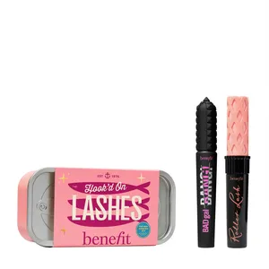 Hookâ€™d On Lashes Mascara Duo - BLACK - Dramatic Volume & Curl for Stunning Lashes