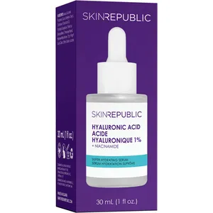Hyaluronic Acid 1% Serum - Super Hydrating Purple Serum for Intense Moisture and Soft Skin