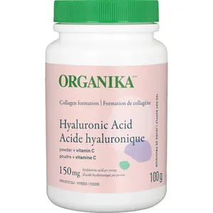 Hyaluronic Acid & Vitamin C Capsules for Skin Hydration and Collagen Support