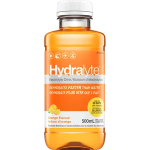Hydralyte Electrolyte Drink - Orange Flavor, 500ml 