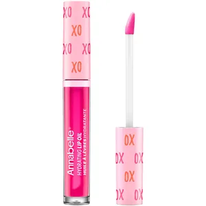 Hydrating Hot Pink Lip Oil - Nourishing, Non-Sticky with Sheer Shine for Soft, Supple Lips