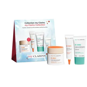 Hydrating My Clarins Collection Skin Care Set - Energize, Purify, and Replenish - 50ml, 15ml Sizes