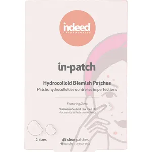 Hydrocolloid Blemish Patches with Niacinamide & Tea Tree Oil for Fast Pimple Relief