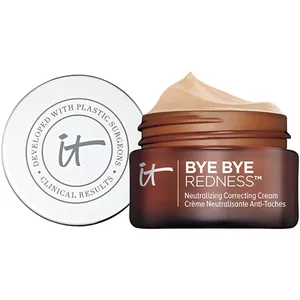 IT Cosmetics Bye Bye Redness Correcting Cream Foundation - Porcelain Beige for Flawless Coverage