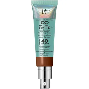 IT Cosmetics Your Skin But Better™ CC+ Cream Deep Cool SPF 40 - Full Coverage Natural Matte Foundation