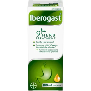 Iberogast 9 Herb Gastro-Intestinal Relief 100ml for Dyspepsia & IBS - Natural Herbal Treatment