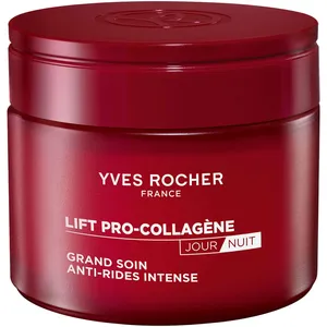 Intense Anti-Wrinkle Care Cream with Botanical Collagen & Hyaluronic Acid for Smoother Skin