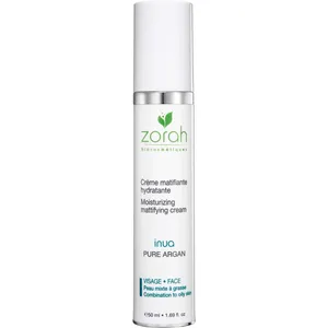 Inua Moisturizing Mattifying Cream for Combination & Oily Skin - No Animal Testing, Paraben-Free