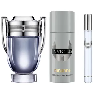 Invictus Eau de Toilette 3-Piece Gift Set - 100ml, 150ml Deodorant, 10ml Travel Spray