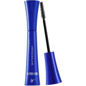 It Cosmetics Superhero Volumizing Waterproof Mascara - Black for Super Volume & Length