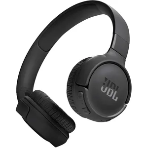 JBL Tune 520BT Wireless On-Ear Headphones - Black, 57H Battery Life, Bluetooth 5.3, Pure Bass Sound