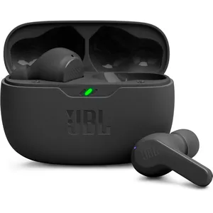 JBL Vibe Beam True Wireless Earbuds - Black, 32 Hours Battery, Deep Bass, Comfortable Fit