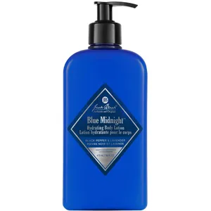 Jack Black Blue Midnight Body Lotion 473mL - Rich Hydrating Lotion with Lavender, Amber & Spices