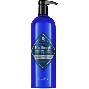 Jack Black Blue Midnight™ Body & Hair Cleanser 975ml - Aromatic Woodsy Shower Gel with Aloe Vera