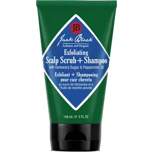 Jack Black Exfoliating Scalp Scrub + Shampoo - 2-in-1 Daily Use for Healthy Hair and Scalp Care