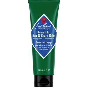 Jack Black Leave It In Hair & Beard Conditioner - Moisturizing Balm for Stronger, Healthier Hair