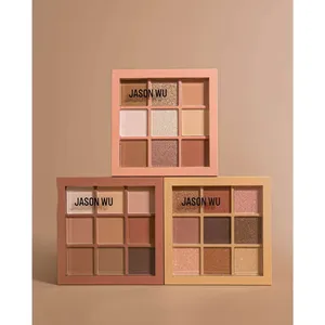 Jason Wu Flora 9 Color Eyeshadow Palette - Prickly Pear, Vegan, Cruelty-Free, Sulfate-Free Formula