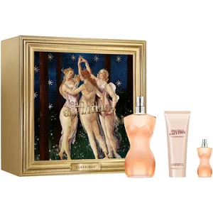 Jean Paul Gaultier Classique Eau de Parfum 3-Piece Gift Set - Floral Amber Fragrance for Femme Fatale