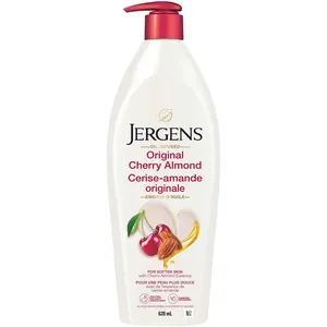 Jergens Original Cherry Almond Moisturizer - Hydrating Lotion for Normal to Dry Skin, 24-Hour Care