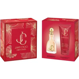 Jimmy Choo I Want Choo Eau de Parfum 60ml & Body Lotion 100ml Set - Floral-Oriental Fragrance