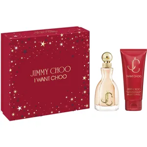 Jimmy Choo I Want Choo Eau de Parfum 60ml & Body Lotion 100ml – Floral-Oriental Fragrance Set