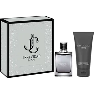 Jimmy Choo Man Eau de Toilette 50ml Spray & 100ml Shower Gel Gift Set - Fruity Aromatic Fragrance