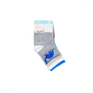 Joe Fresh Baby Boy Crew Socks with Grippers for Comfort and Safety