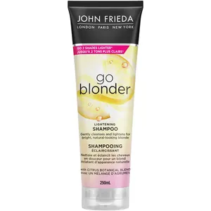John Frieda Go Blonder Lightening Shampoo - Gentle, Ammonia-Free Formula for Naturally Blonde Hair